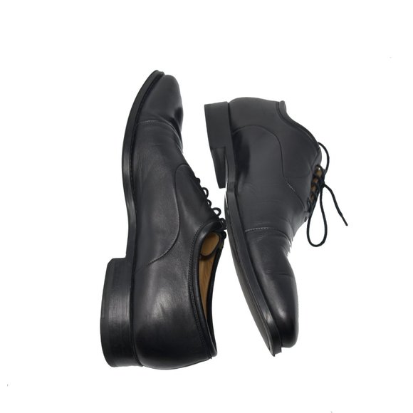 MAGNANNI Sz 11.5W Black Leather Lace Up Oxford Lux Dress Men main image 3